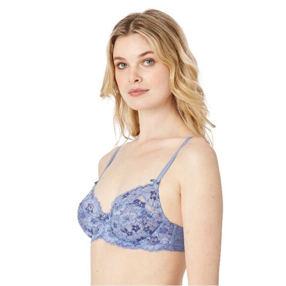 Women’s Chelsey Floral Lace Unlined Underwire Bra Size 32B - Picture 5 of 5